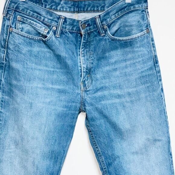 514™ STRAIGHT FIT LEVI S FLEX MENS JEANS Medium Wash Sz 36 30 - Picture 6 of 9